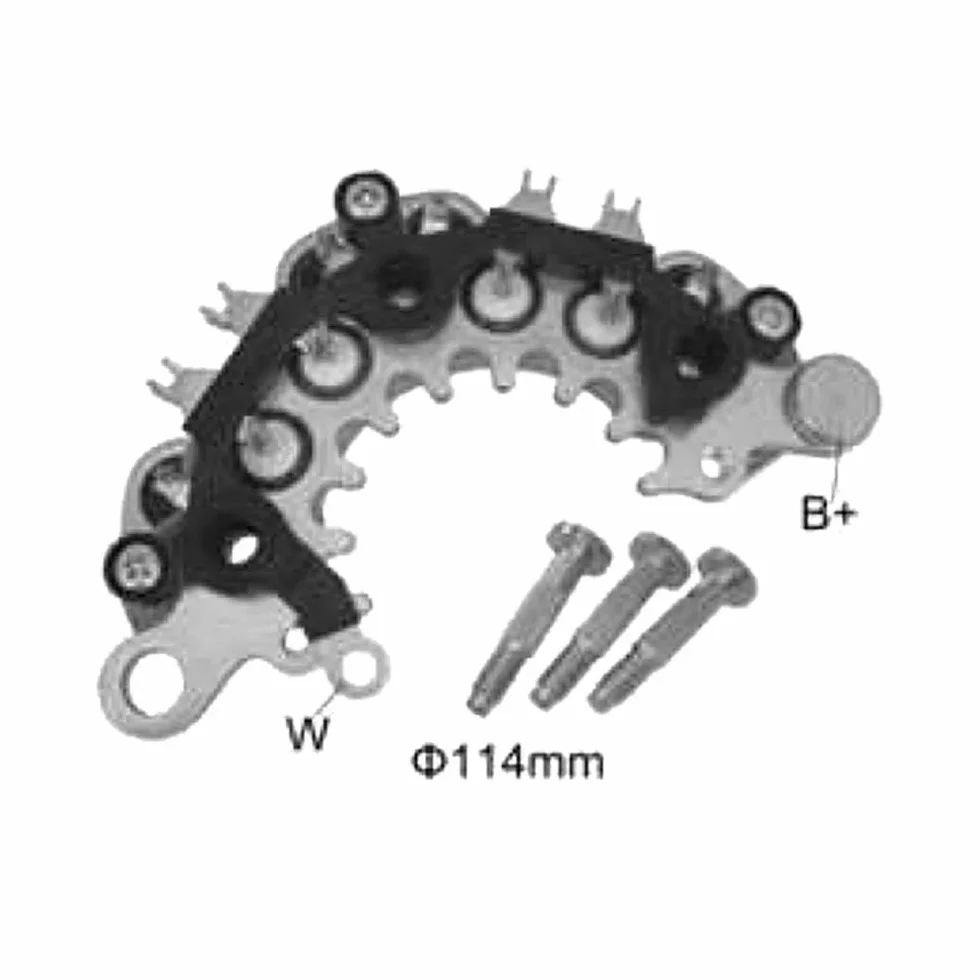 Ponte raddrizzatore per generatore PONTE RADDRIZZATORE PER HI11417ZT HI11417+05-001H 23100VC100 IH738 235226 234612 Diodi 8-35A Ampere raddrizzatore monofase