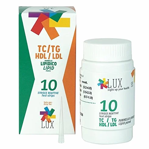 600-LIPID - Strisce di prova, 10 pezzi