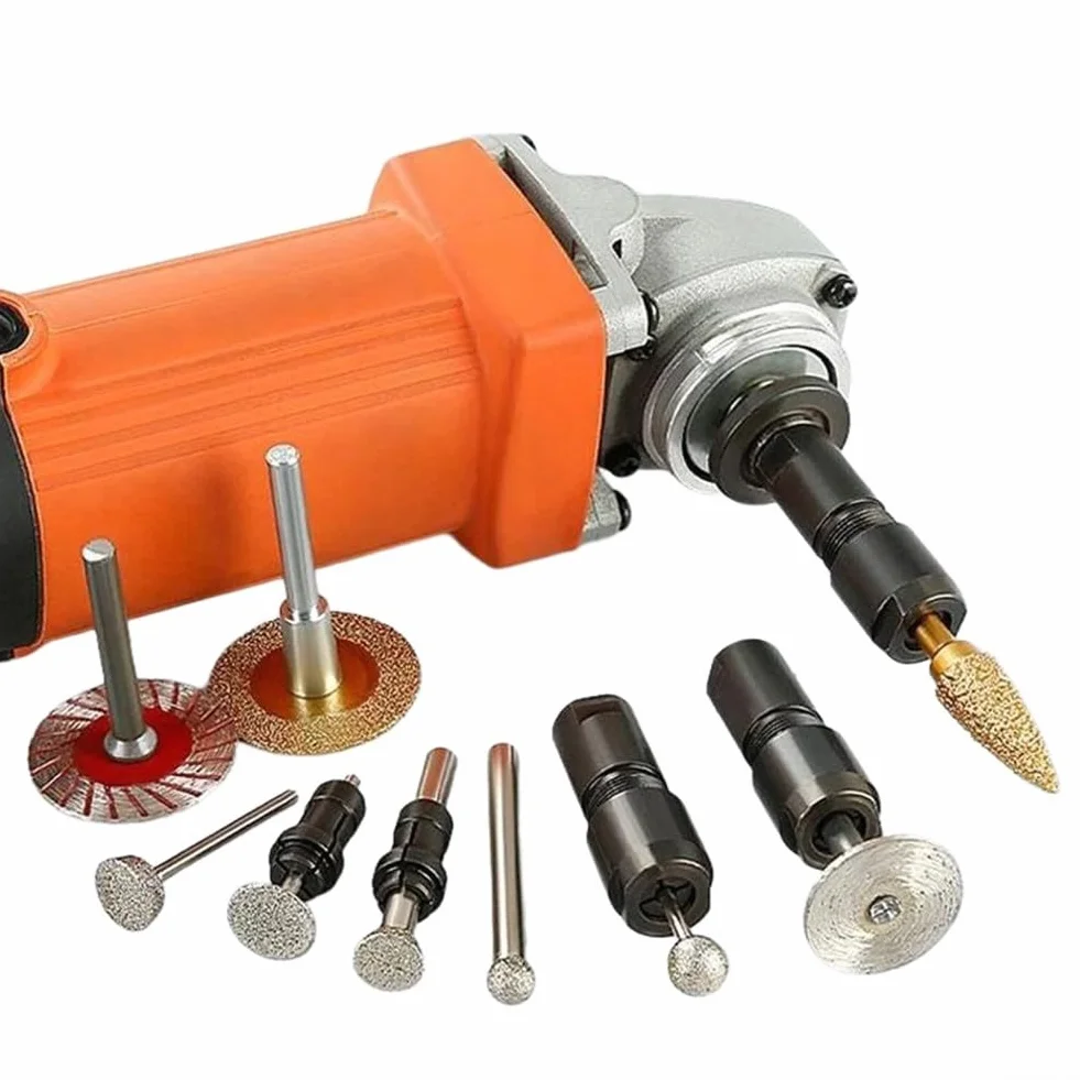 Accessori per smerigliatrice angolare, 2 Adattatore modificato per smerigliatrice angolare, strumento di conversione per smerigliatrice Compatibilità M10