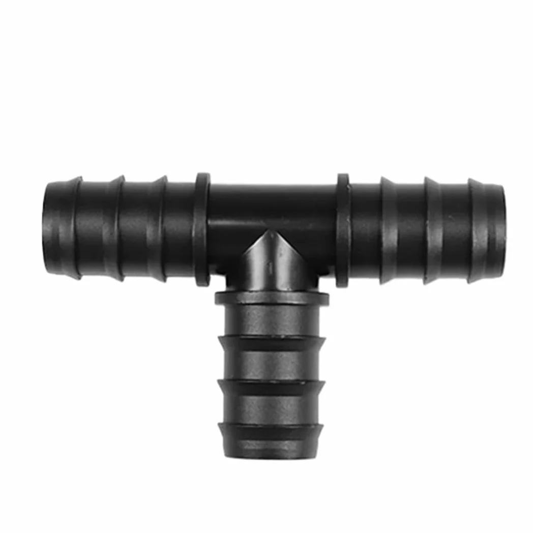 2~50 pz Pagoda Acqua Connettore di Plastica 16/20/25mm PE Tubo Raccordo for Giardino Micro irrigazione a goccia Accessorio(Tee 25mm,30 pieces)