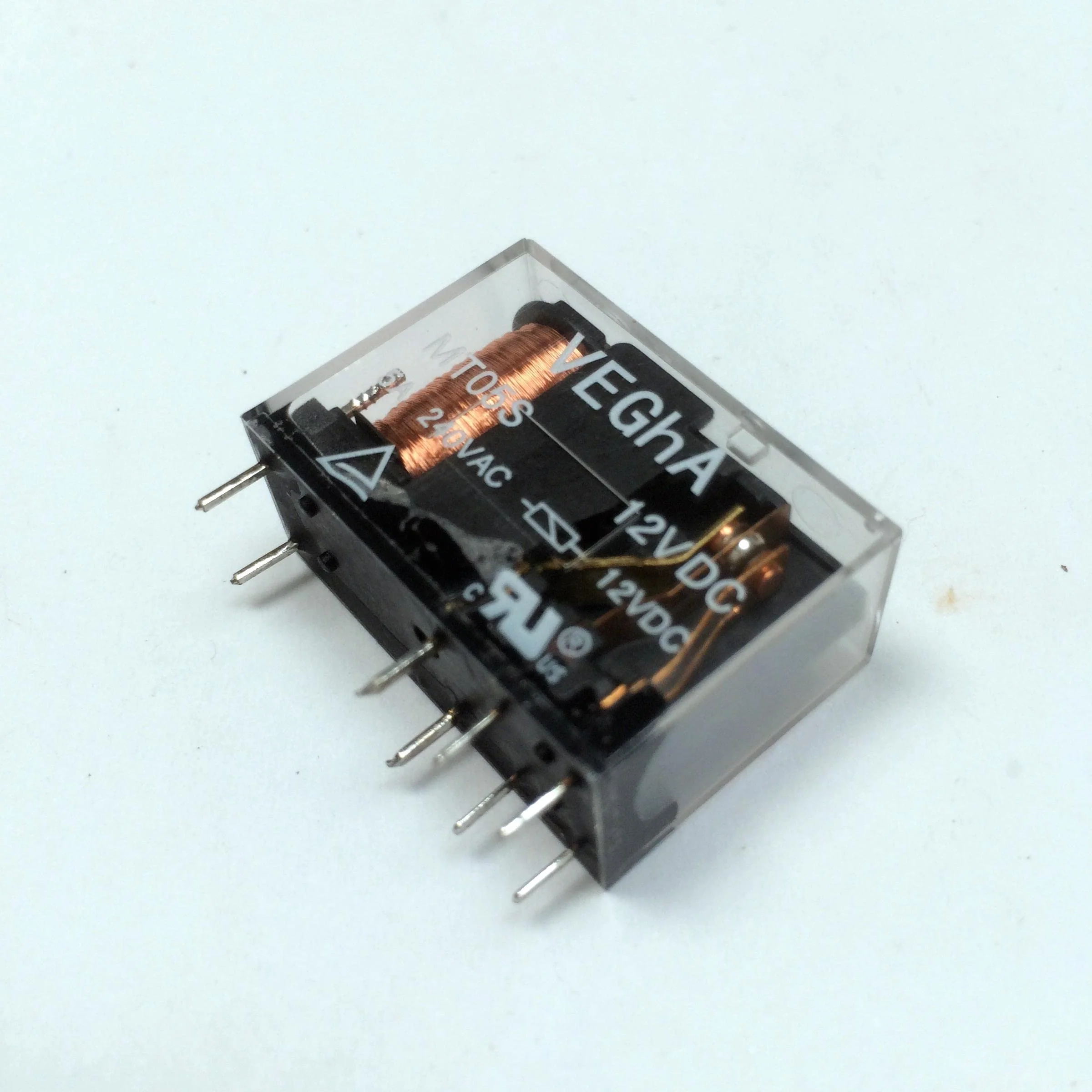 Relè Doppio scambio 5A 12Vdc