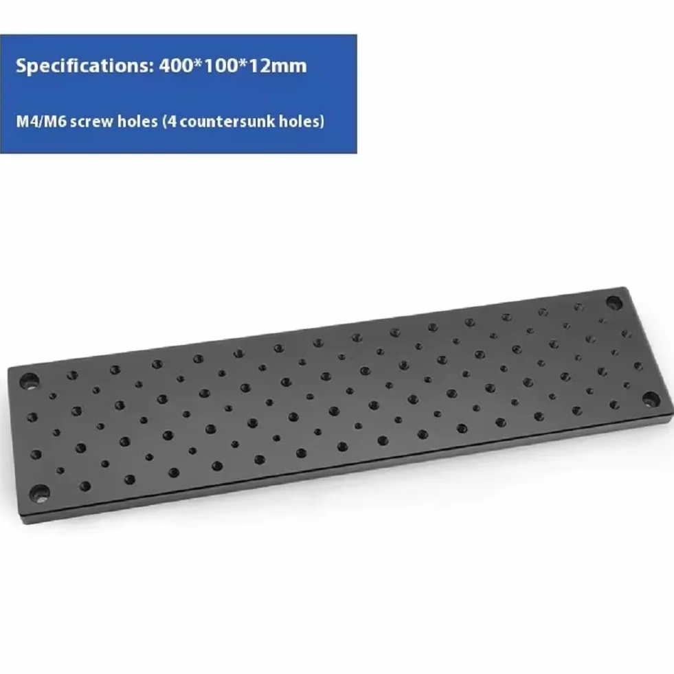 Piastra Ottica Piana Filettata M4M6, Breadboard Sperimentale, Piattaforma di per L'Isolamento dalle Vibrazioni, Breadboard A d'Ape C