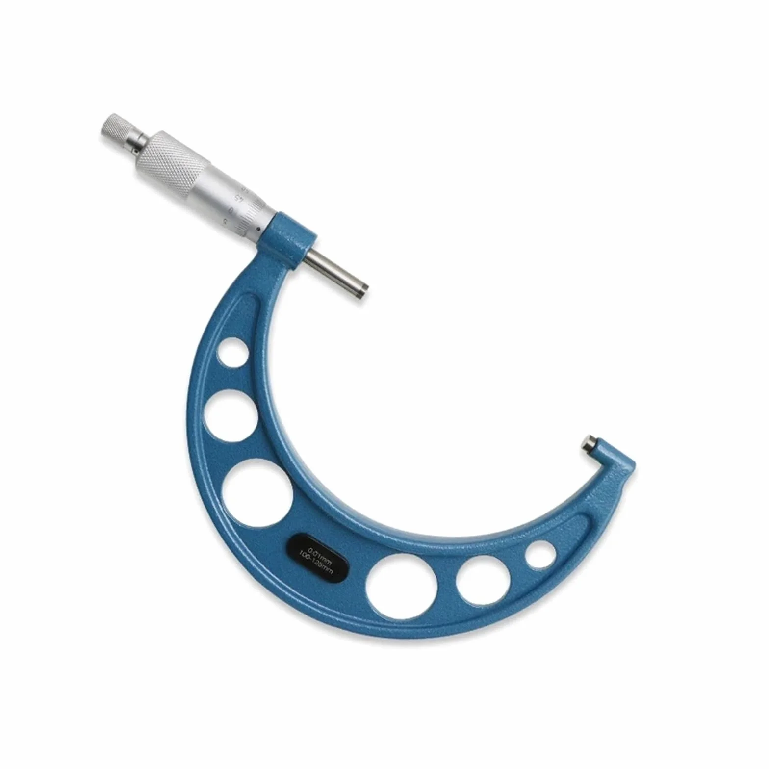 Micrometro, Sonda in lega temprata ad alta precisione da 100-125 mm Micrometro esterno Strumento di misurazione micrometro 0,01 mm,Micrometro digitale