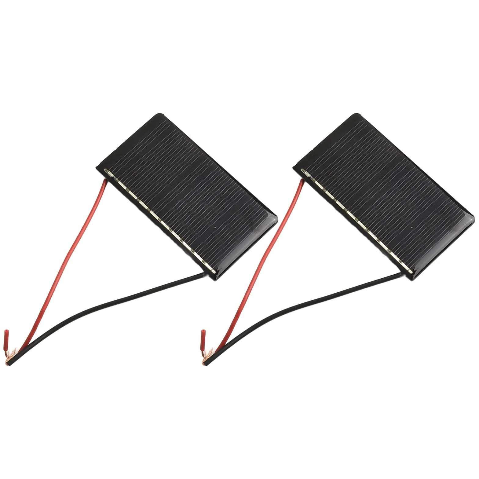 Celle solari miniatura portatili leggere affidabili che generano energia efficiente a tensione di 5V/corrente di 60mA (5pcs)