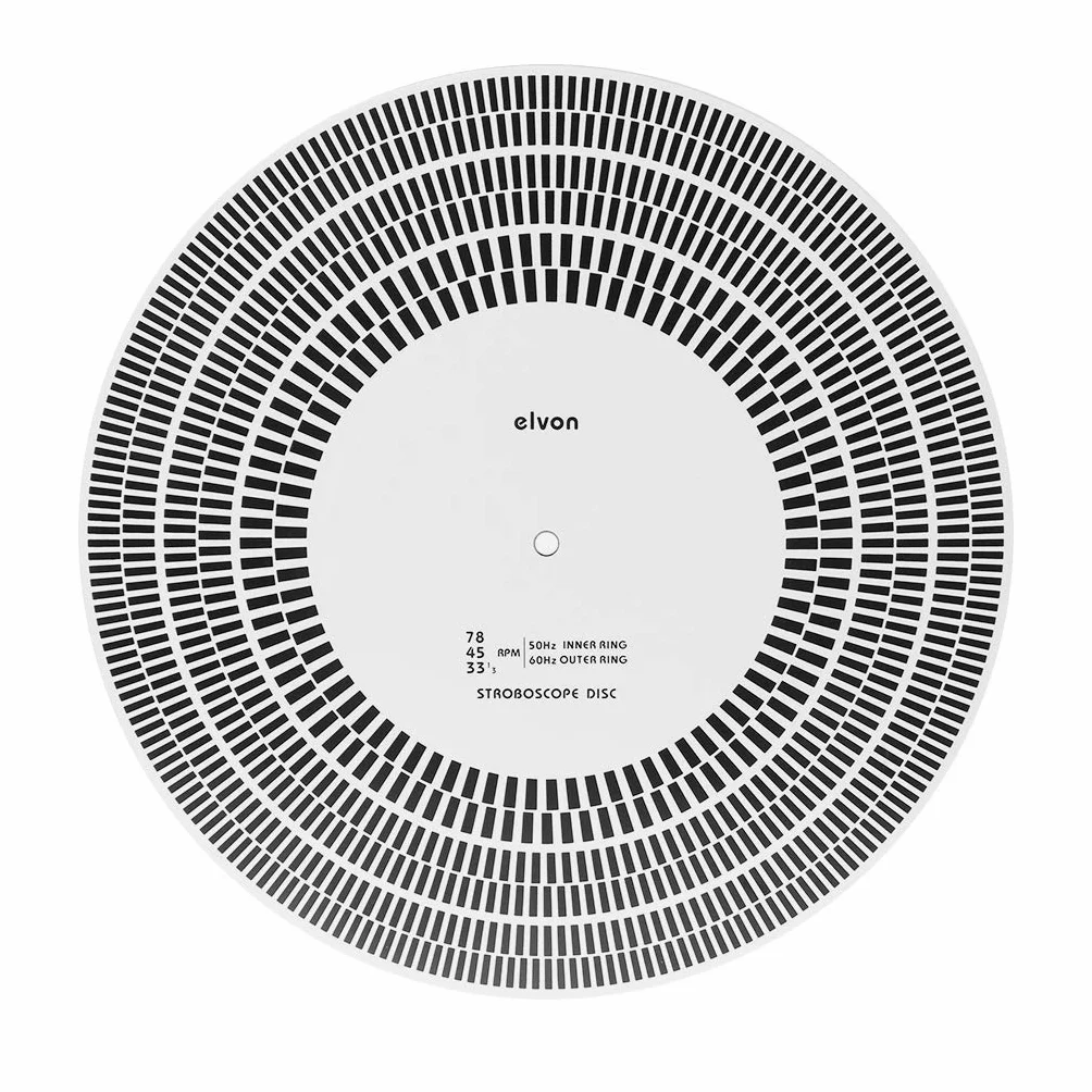 DollaTek LP Vinyl Record Turntable Phono Tachimetro Calibration Strobe Disc Stroboscope Mat 33,3 45 78 RPM