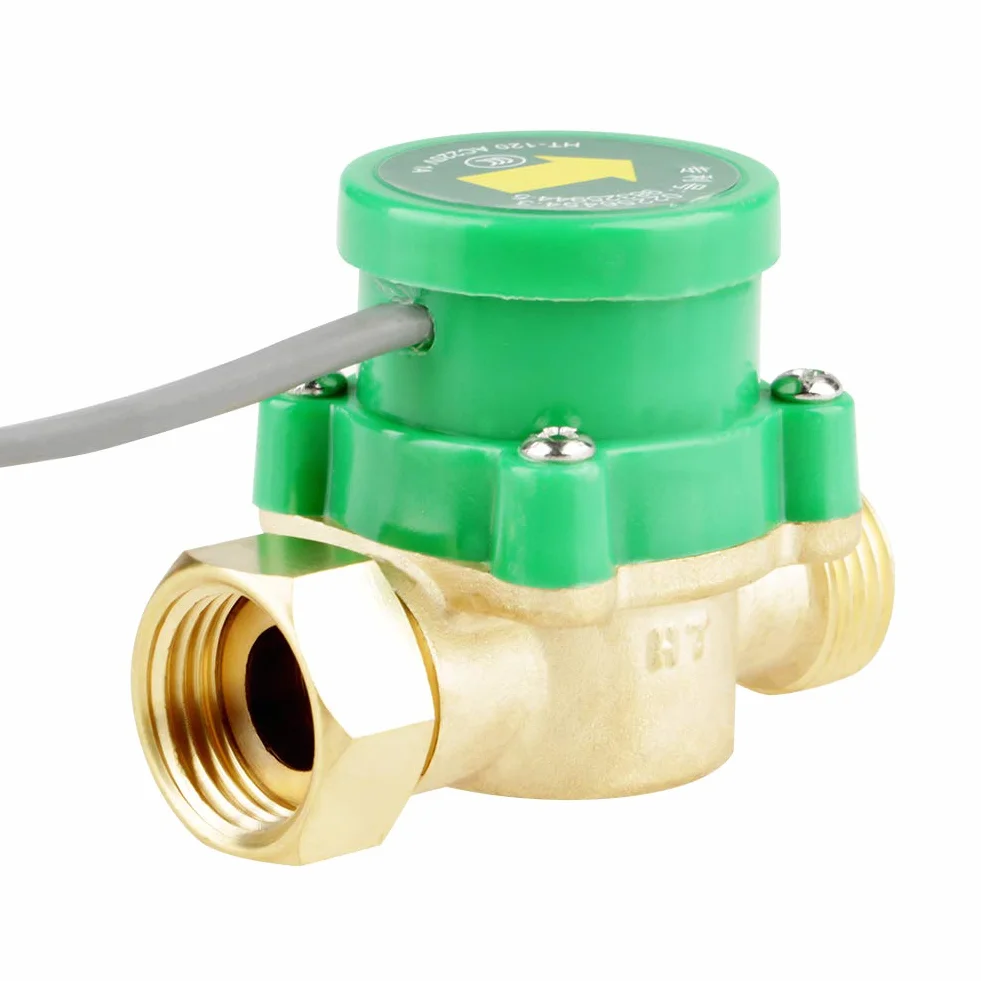 Flussostato pompa HT-120 AC 220V 1A G1/2"-1/2" per acqua domestica