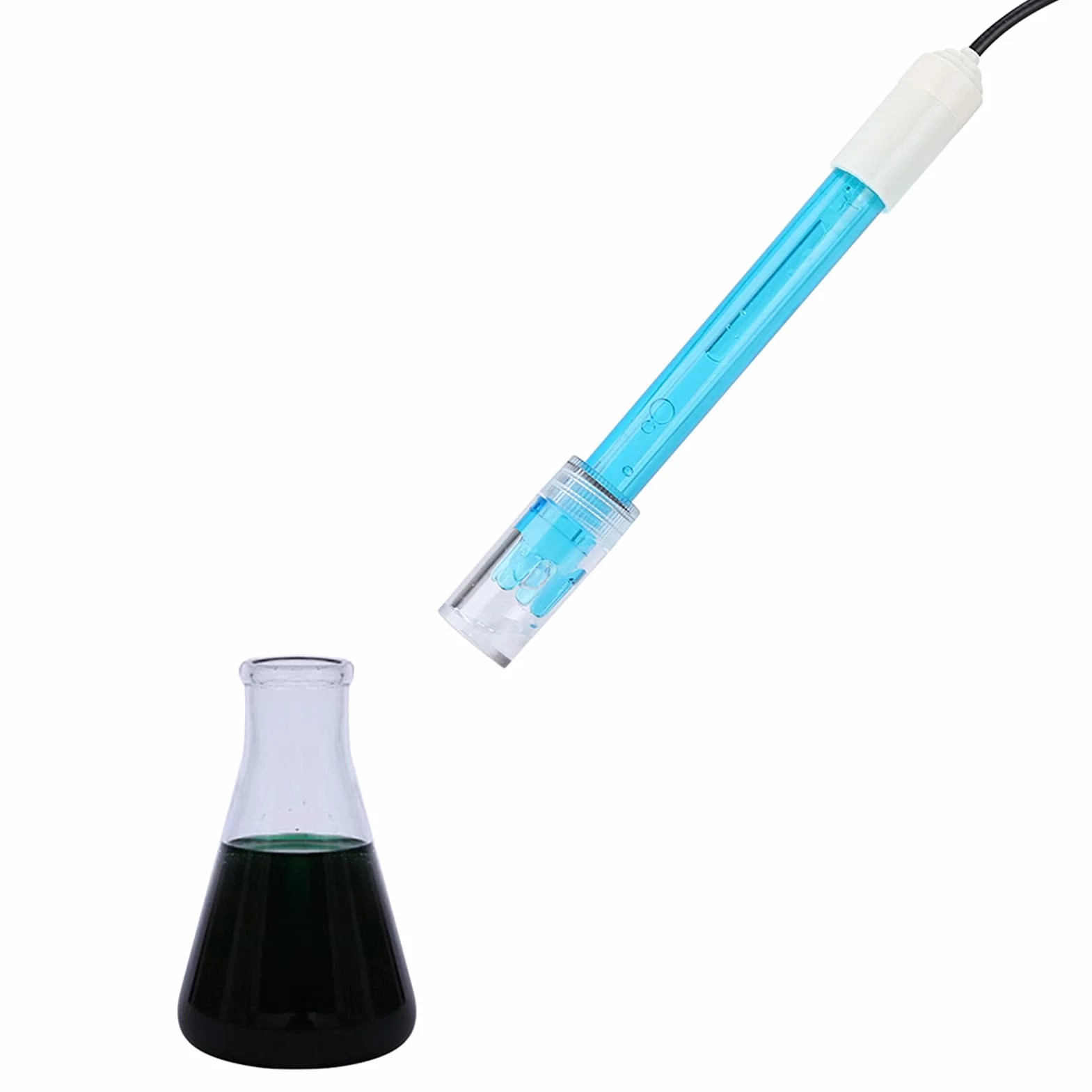 Modulo Sensore e Sonda Yctze PH | Arricchito con Elettrodo Composito e Codici di Test | Ideale per, Piscine e Dintorni | Kit Analogico