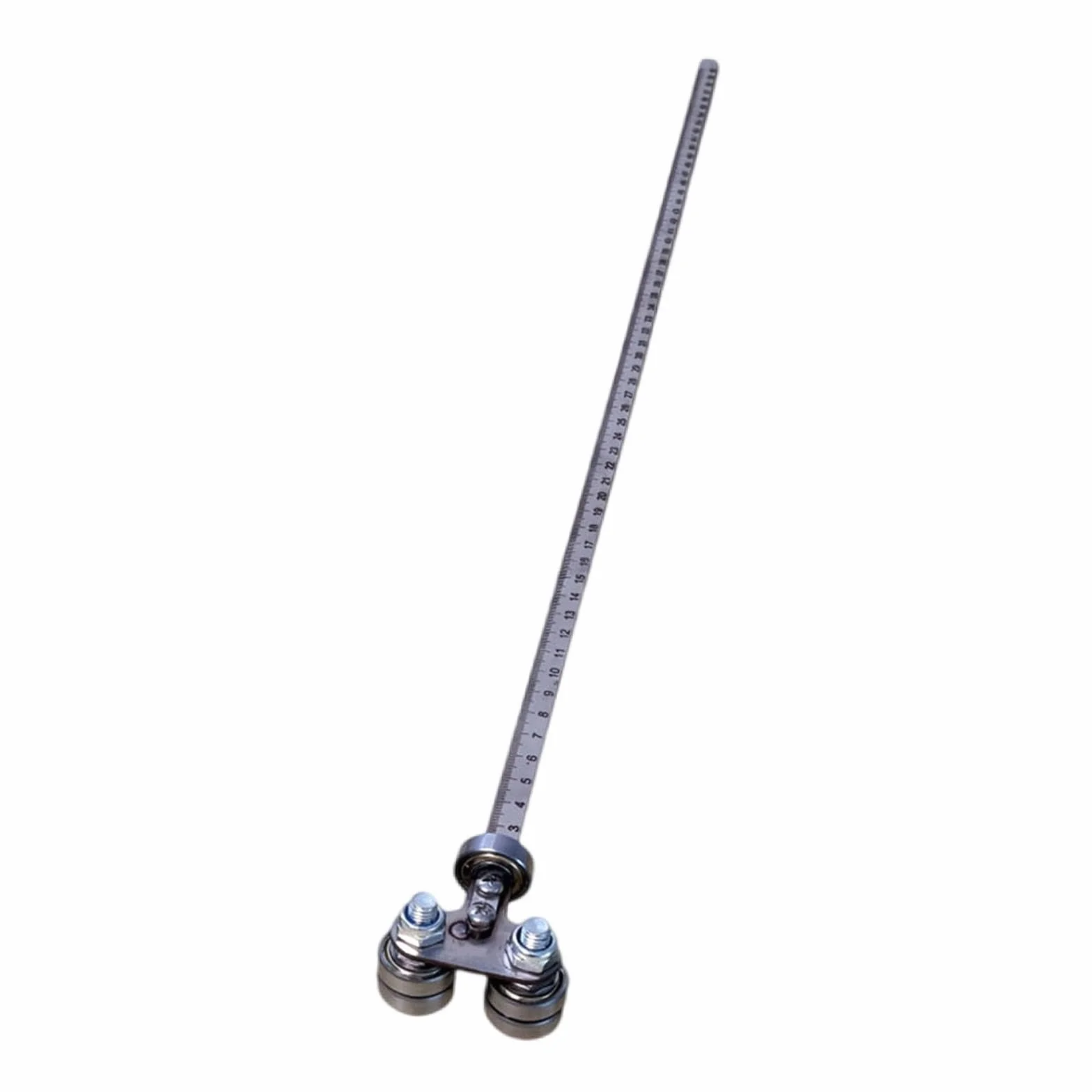 KESOTO Guida per con righello di profondità, accessorio robusto in metallo per lavori di falegnameria, posizionamento, taglio, rifilatura e fresatura, Style I