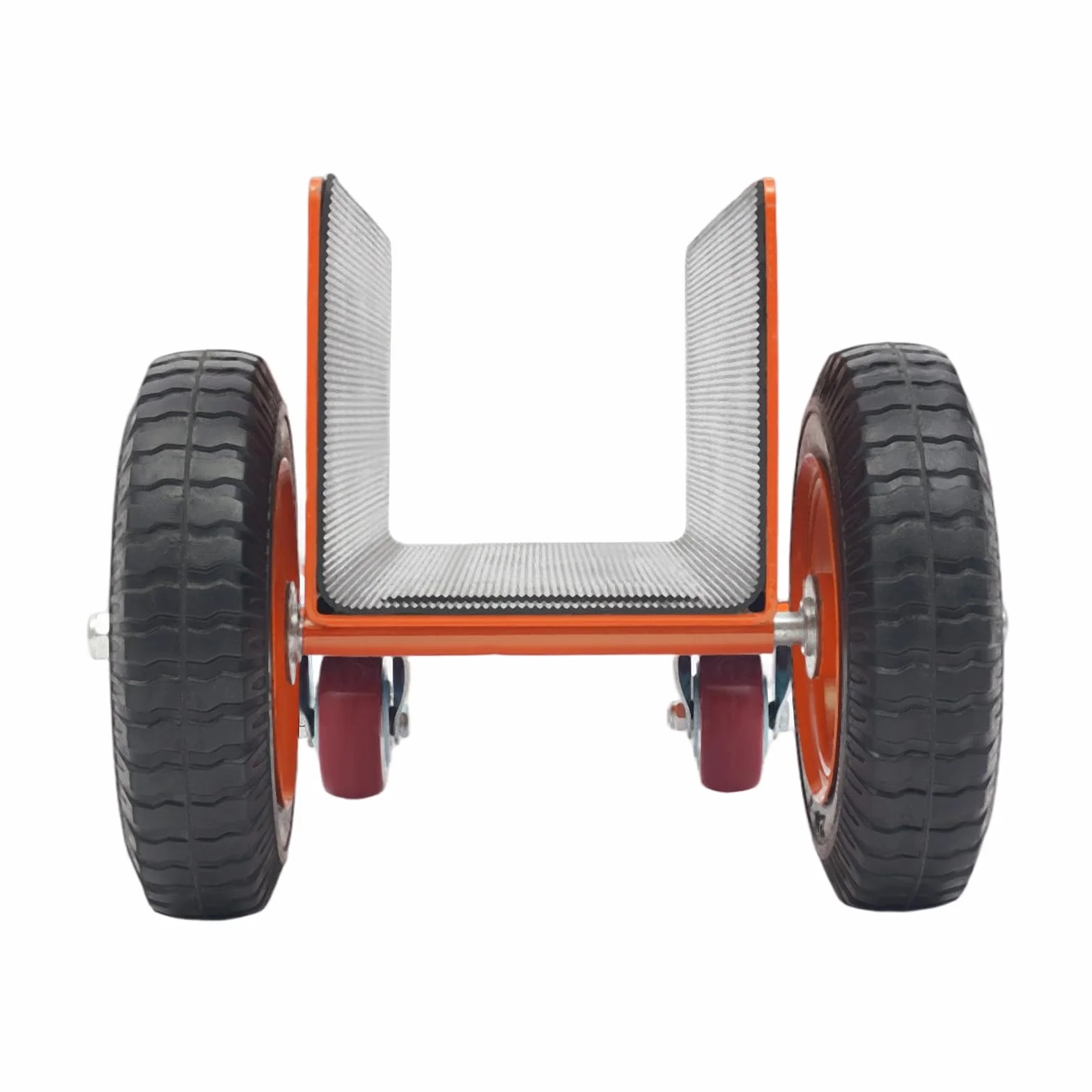 Carrello con morsetto a pannello, 300 kg, capacità di carico, in acciaio, con ruote universali, per cartongesso, 45 x 31,5 x 25,5 cm