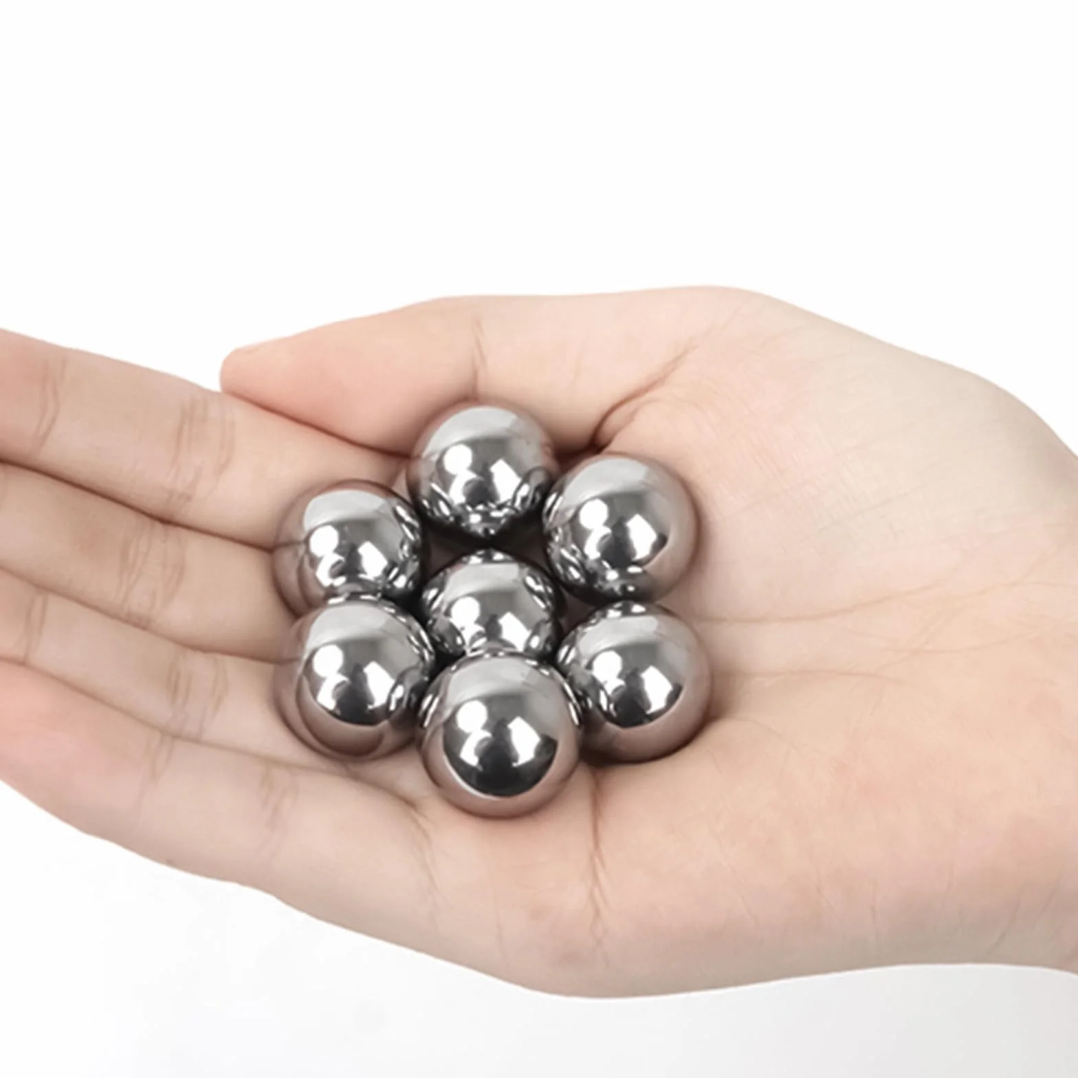 Cuscinetti a Sfera in Acciaio, 540 Pezzi Sfere Acciaio Cuscinetto Bici 2-10 mm, Kit Assortimento