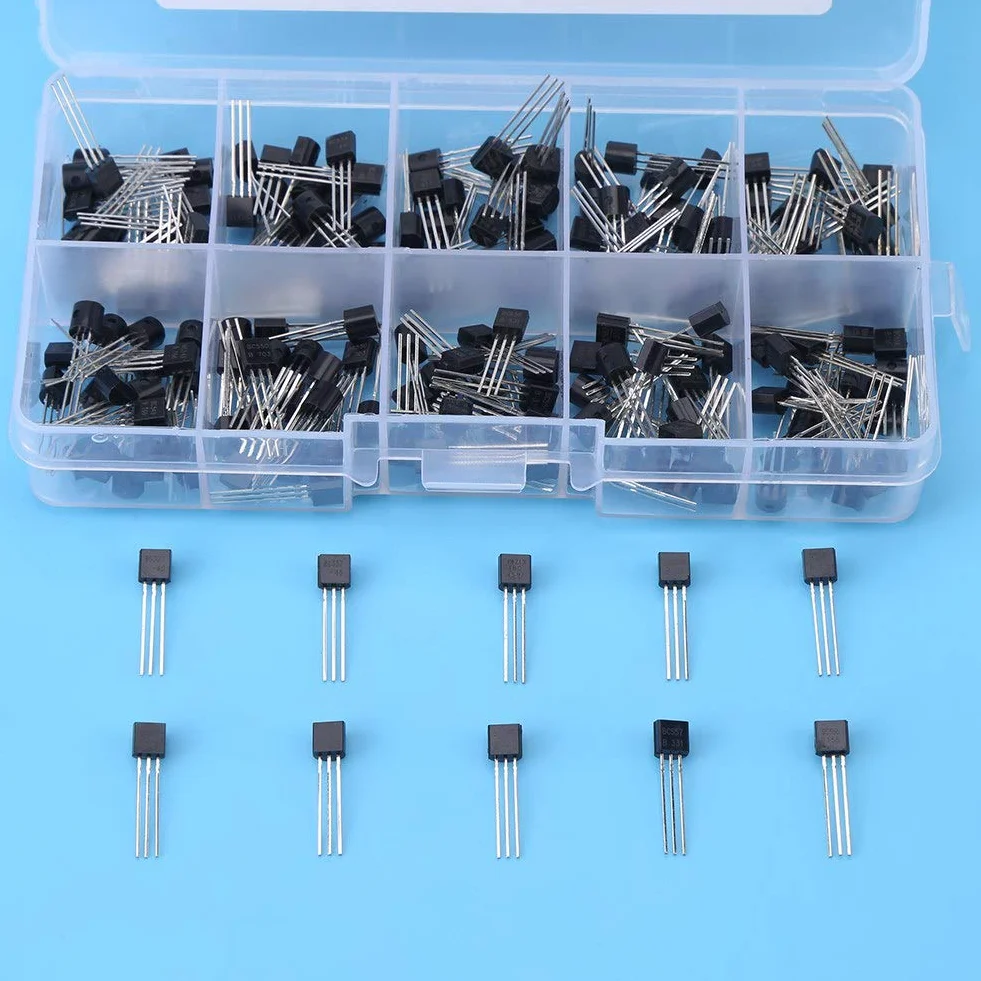 Kit assortimento di transistor BC327 BC558 BC547 NPN PNP TO-92 per uso generale
