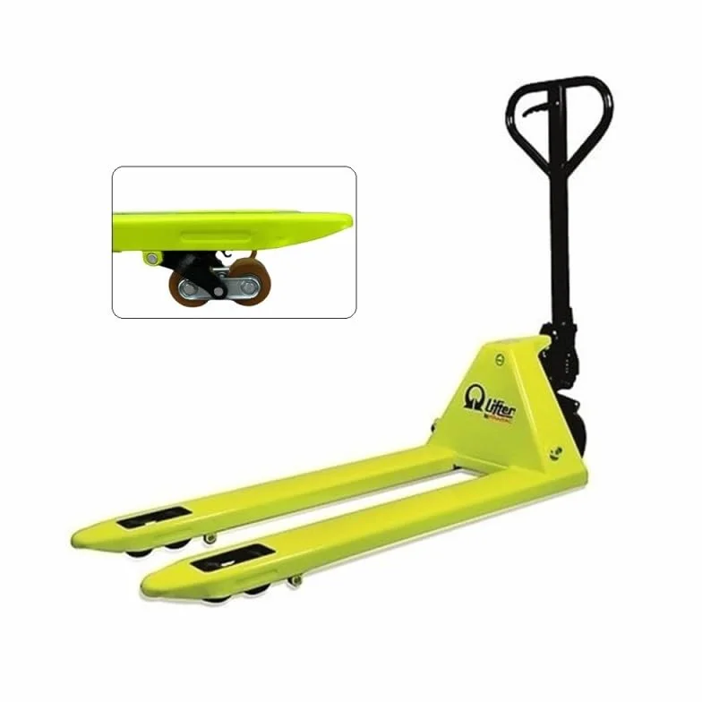 Transpallet manuale Doppio Rullo portata 2200kg (2,2 TON) forche 1150x525mm GS 22S4 marca LIFTER by Pramac