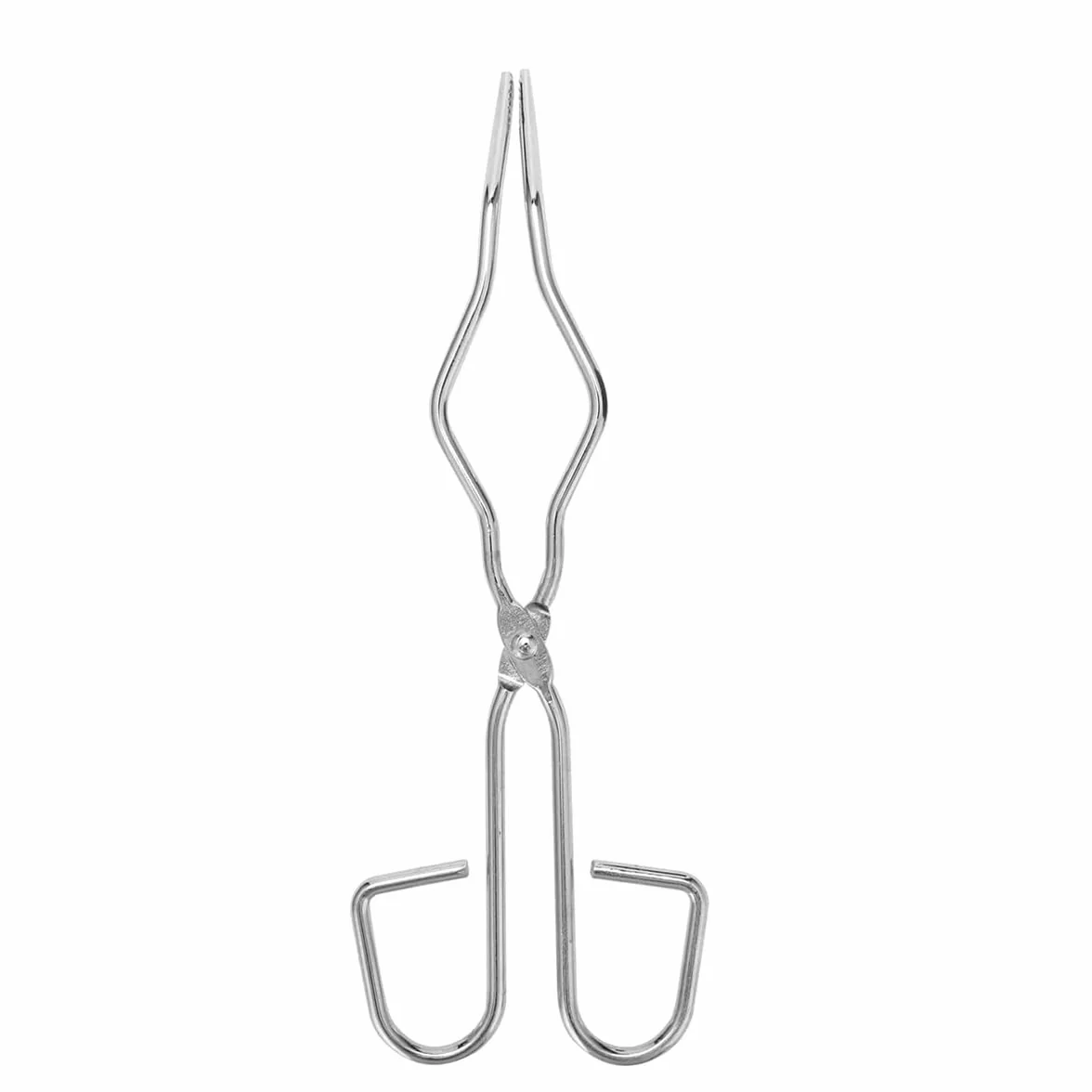 SKYPRO Pinza per crogiolo da 25 cm, pinza per crogiolo in acciaio inossidabile, pinze per crogioli di grado professionale per laboratorio, industria