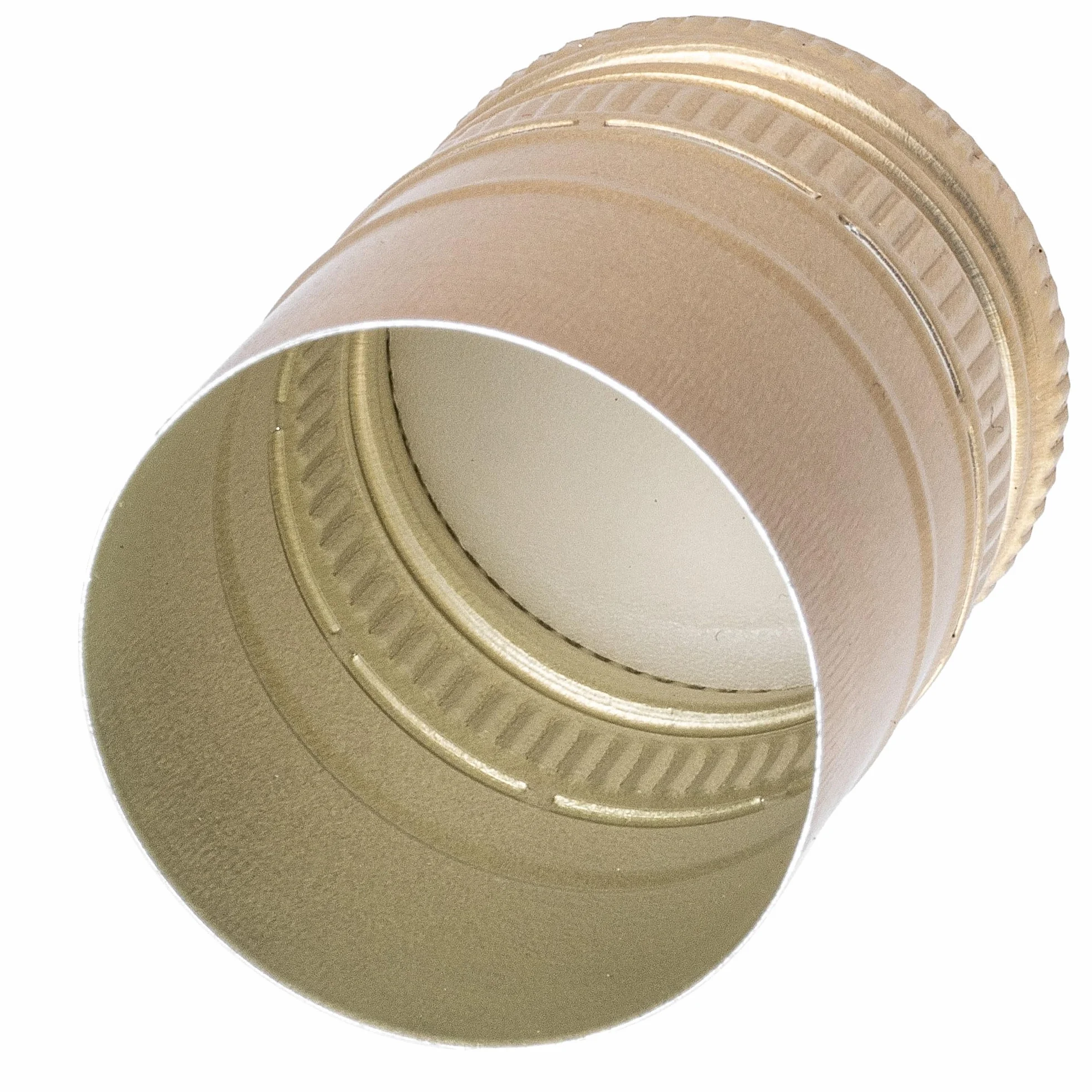 Tappo a vite in alluminio 30x44mm per bottiglie 100 pezzi Oro