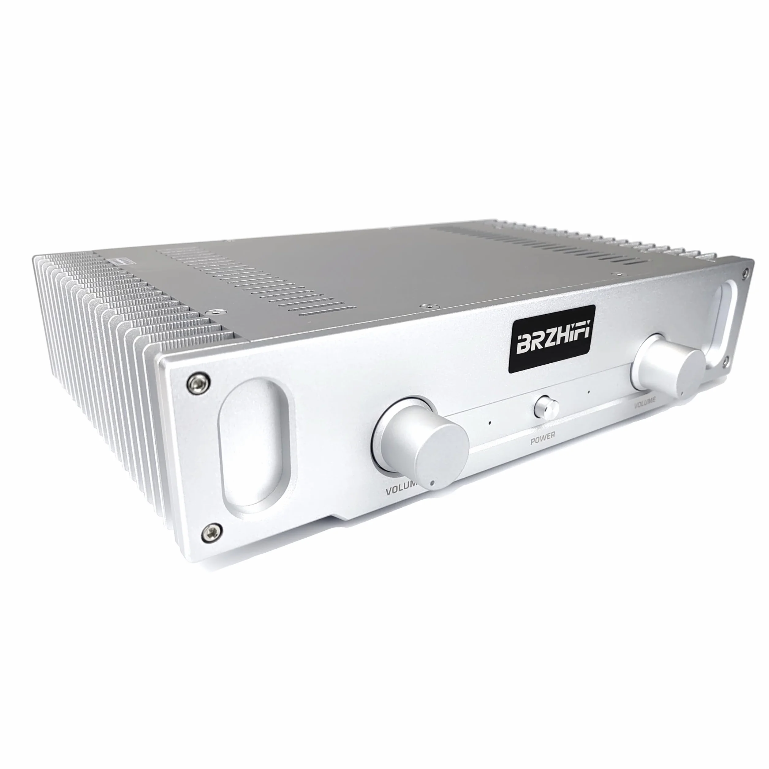 A1S 20W Amplificatore di Potenza HIFI Classe A Puro 2.0 Canali Amplificatore Audio per Casa (Argento)