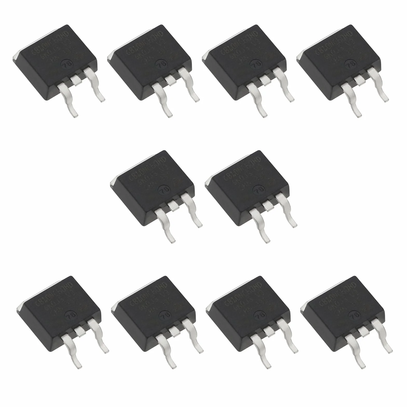OTOTEC 10 Pezzi GB10NC60HD GB10NC60KD STGB10NC60HD TO-263 Transistor A Canale N 600 V 10 A D2PAK Compatibile Con Miele ELP-265 ELP-266 Pezzo Di Ricambio