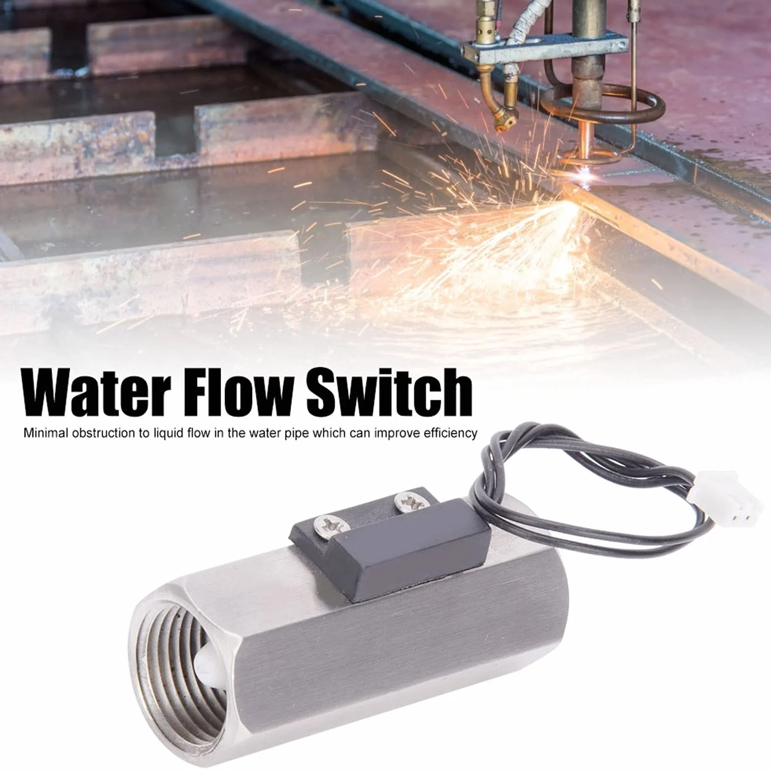 Flussostato acqua Acciaio Inossidabile 70 W 0,5 A Controllo Flusso