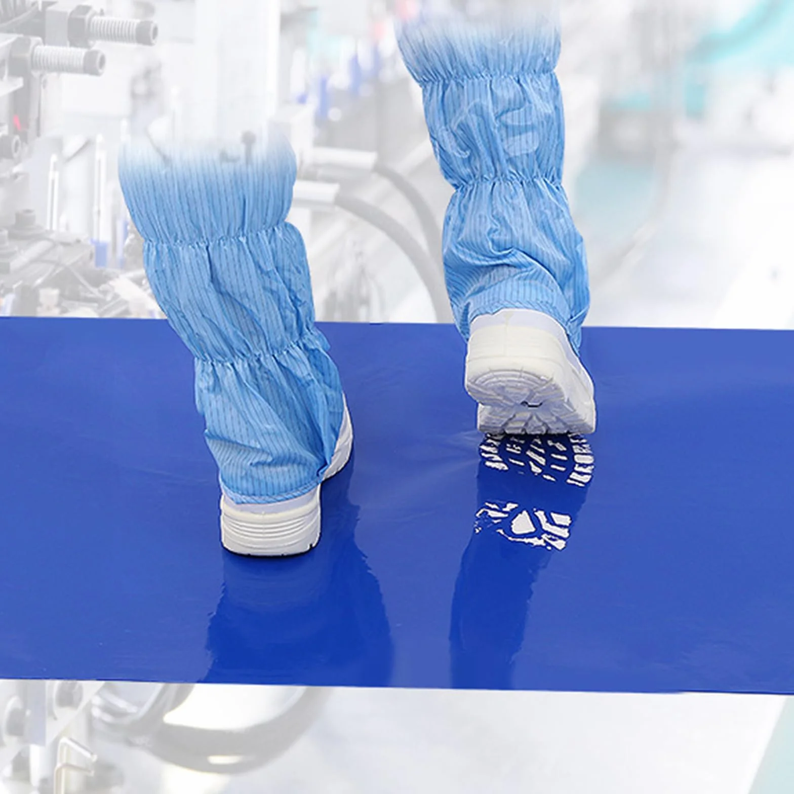 Tappetino Adesivo per Pavimenti,Tappeto Decontaminante Adesivo,può Catturare Sporco E Polvere,per La Costruzione Ospedaliera di Laboratorio Animali Domestici