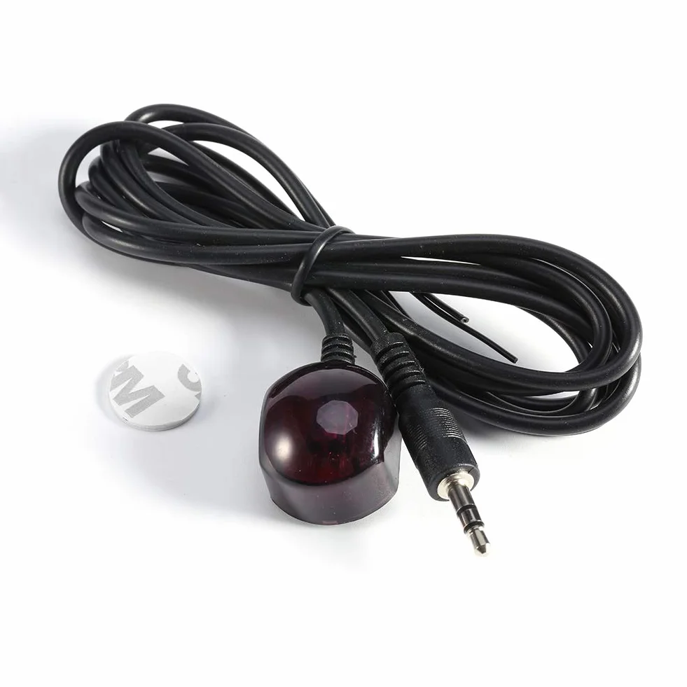 Estensore Ricevitore IR, Ripetitore IR Universale con Spina da 3,5 Mm, Emettitore Blaster Remoto a Infrarossi per Apparecchiature AV da 38 a 56 KHz, Scatole STB