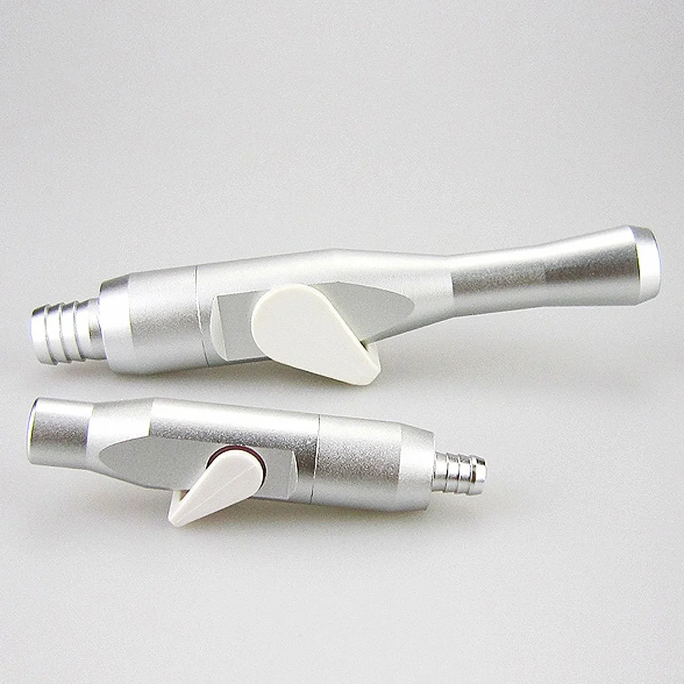 Valvole di aspirazione dell'estrattore della saliva dentale Earlywish SE/HVE Tip Adapter + 2 tubi flessibili del tubo