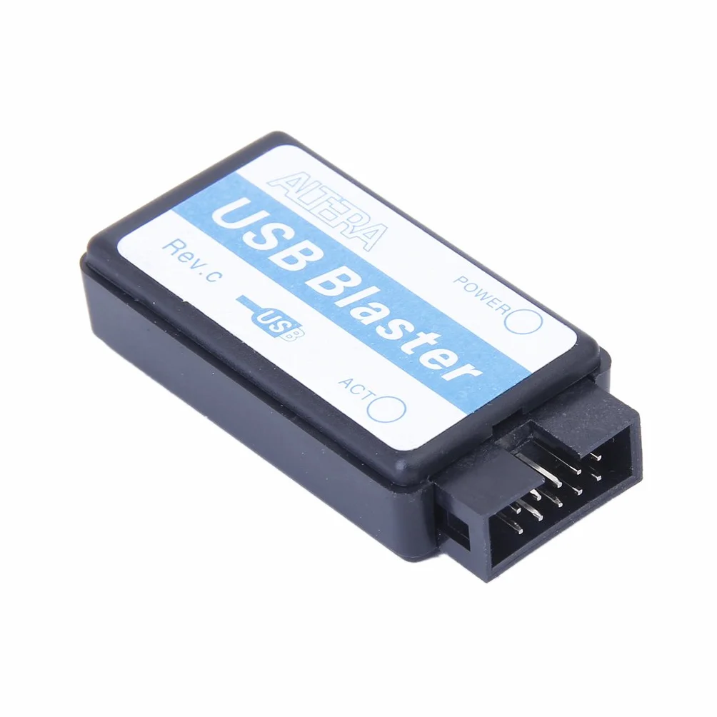 Programmatore Blaster USB per ALTERA FPGA e CPLD, velocità di download elevata, analizzatore logico SignalTap II, debug NIOS II, nero