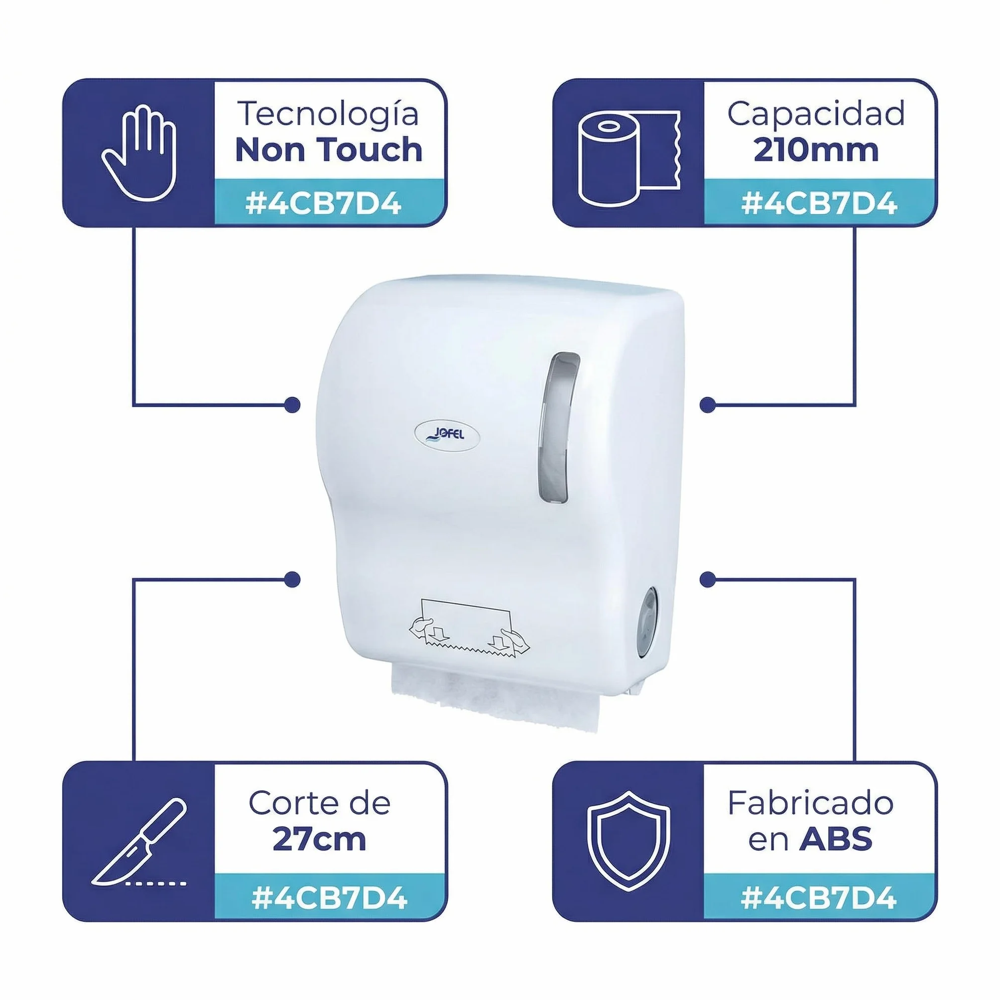 Jofel AG56000 Distributore automatico bianco