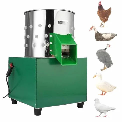Macchina automatica dello Plucker del pollame per la sconfitta efficiente del pollo, dell'anatra, del tacchino e della quaglia nell'agricoltura e negli abatoi