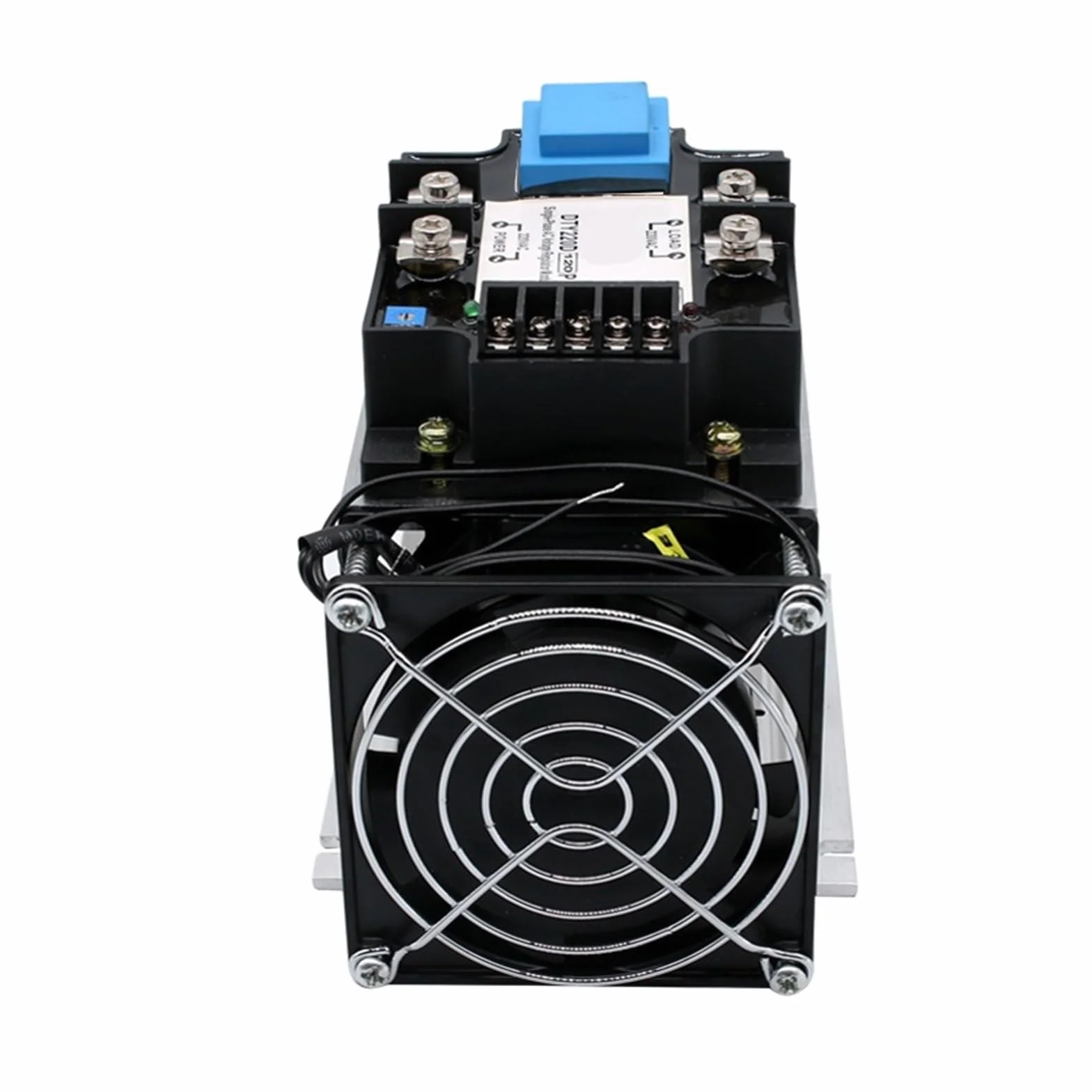 Relè a stato solido Modulo regolatore di tensione CA monofase con isolamento completo migliorato 220V 380V 100A 120A Modulo regolatore di potenza con dissipatore di calore(120A,220V)