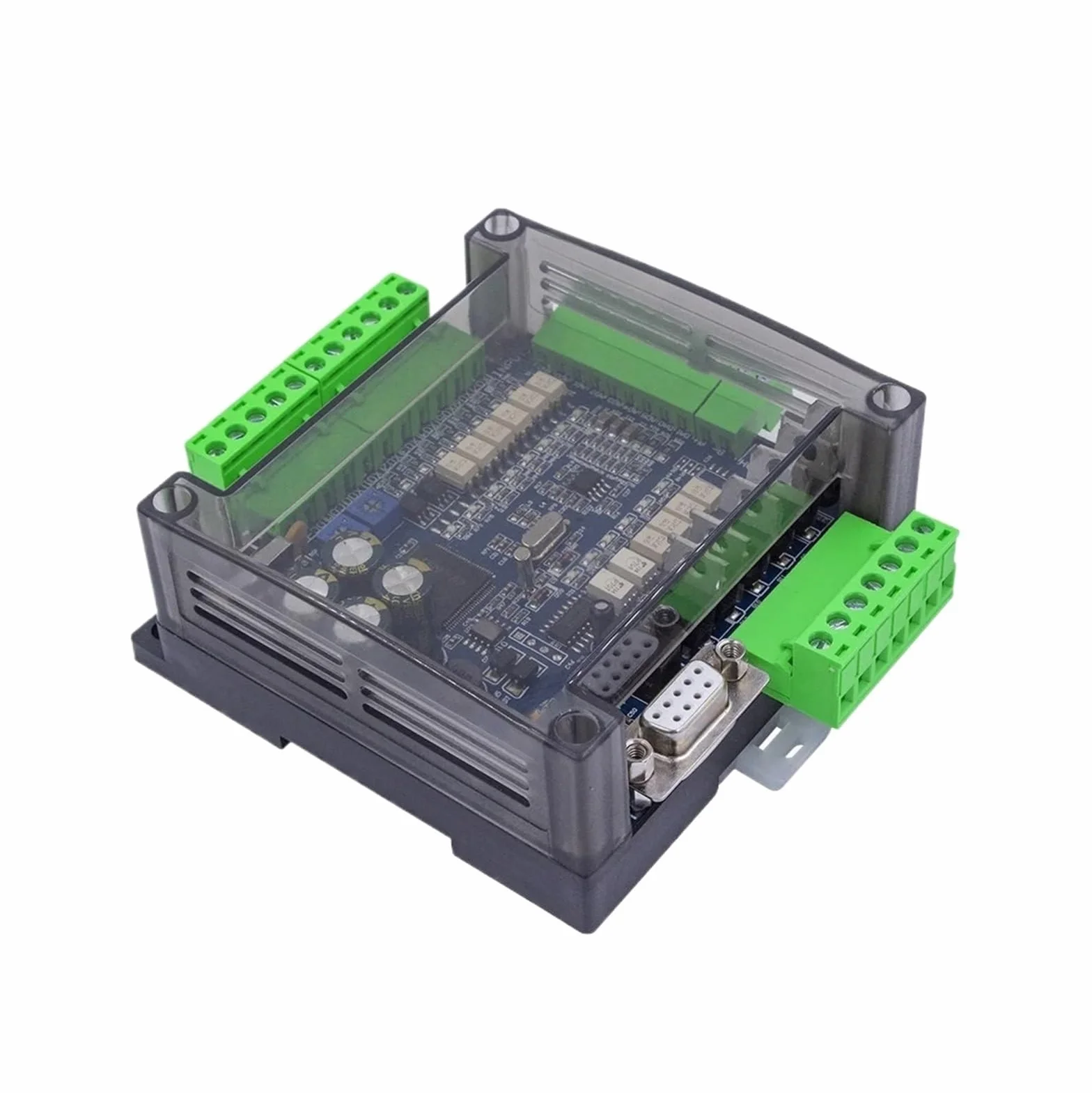 controllore Logico programmabile FX3U-14 24 48 32MR/MT relè Uscita Transistor Controllore Logico RTU Modbus RS485 RTC Uscita impulsi NTC Analogico Incluso(FX3U-48MT)