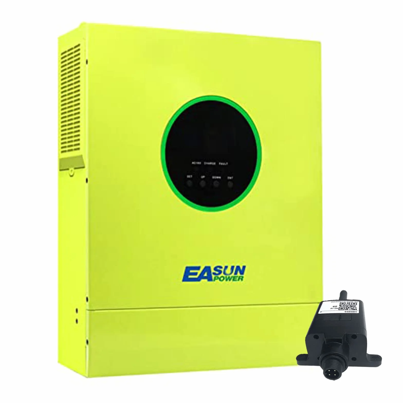POWLAND 5600W Inverter solare ibrido 48V, indipendente da rete Inverter, Parallelizzabile, integrato MPPT, 220V 230V uscita, funziona senza batteria Ingresso solare massimo 6000W 120-450V DC con WiFi