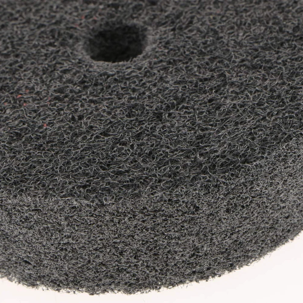 POFET - 5 ruote in fibra di nylon da 75 mm, per rimuovere sbavature, vernici, polvere per smerigliatrici da banco, 5 pezzi