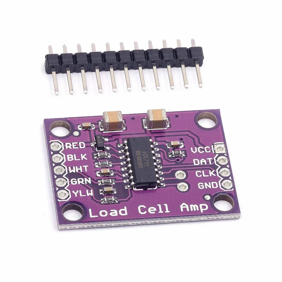 ARCELI CJMCU-711 HX711 Cella di carico Sensore di pesatura elettronico Convertitore A/D a 24 bit per alta precisione Bilancia elettronica e CYT1053