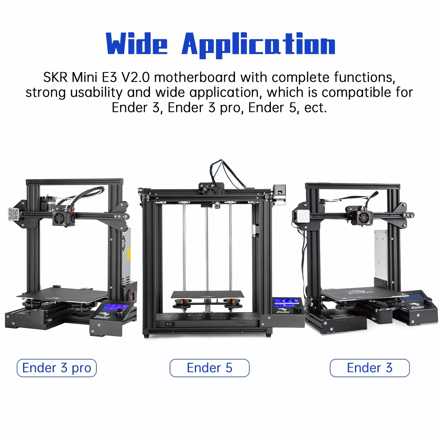 BIGTREETECH SKR Mini E3 V2.0 Scheda di controllo Aggiornamento stampante 3D Scheda madre silenziosa a 32 bit integrata con driver UART TMC2209 compatibile con
