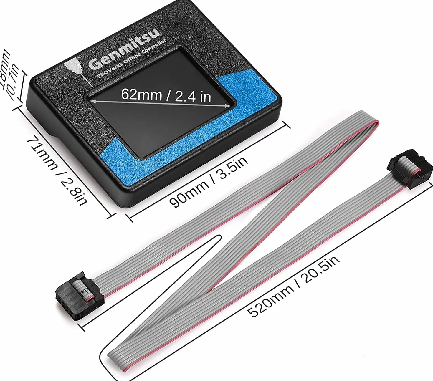 Genmitsu modulo di controllo offline del router CNC con schermo tattile LCD per PROVerXL 4030/4030 V2