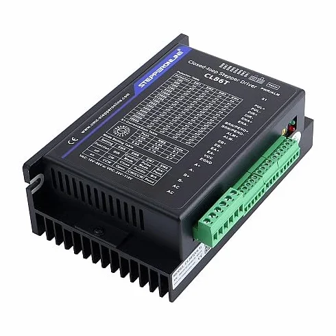 STEPPERONLINE Driver per motore passo-passo chiuso 0-8,2 A, 18-80 VAC/24-110 VDC | CL86T-V41, per motore passo-passo Nema 34