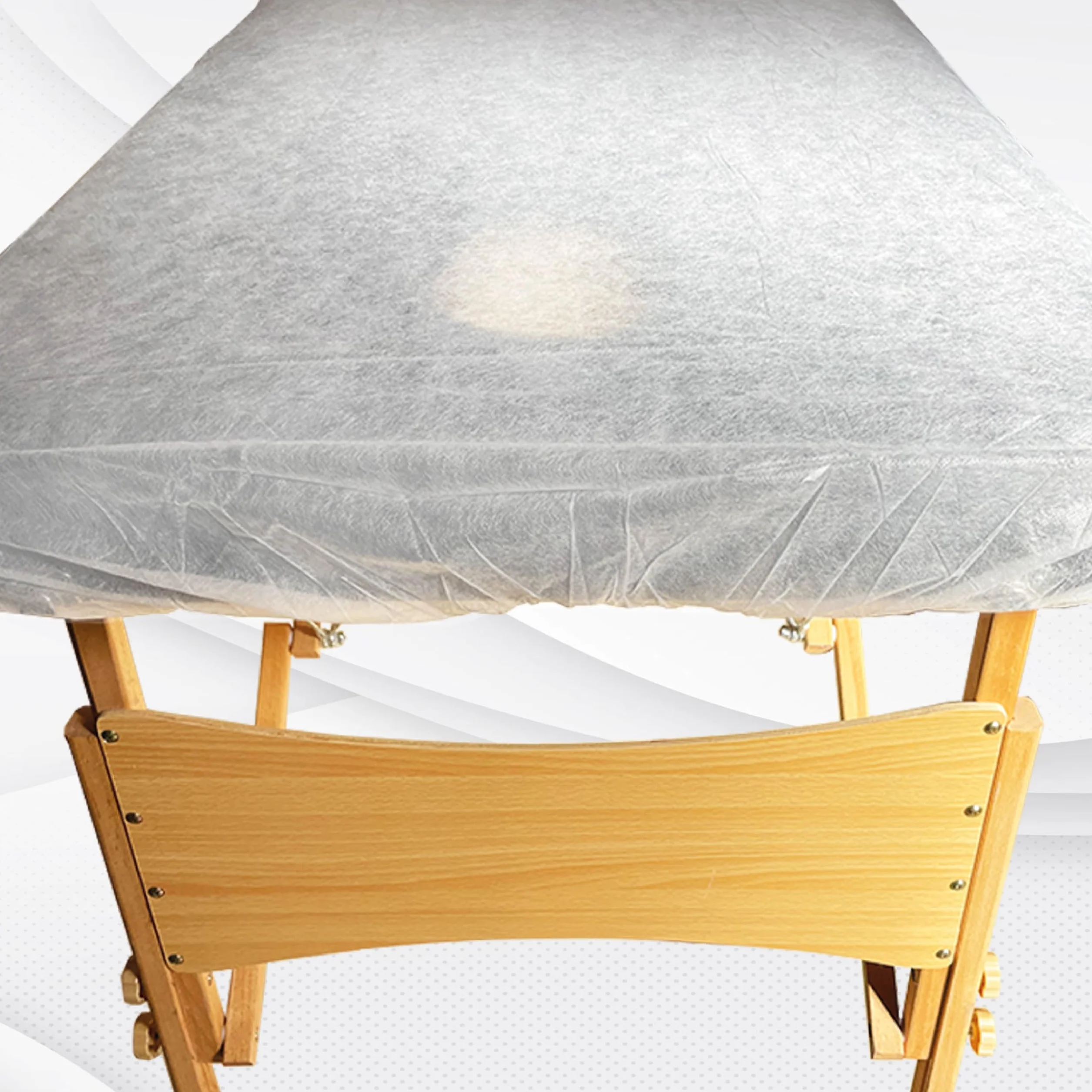 MUNTRADE Coprilettino Massaggio 210x80 cm - 100 Pezzi - Lenzuolino con Angoli Elastici Usa e Getta per Estetica, Fisioterapia, Massaggi, Tattoo