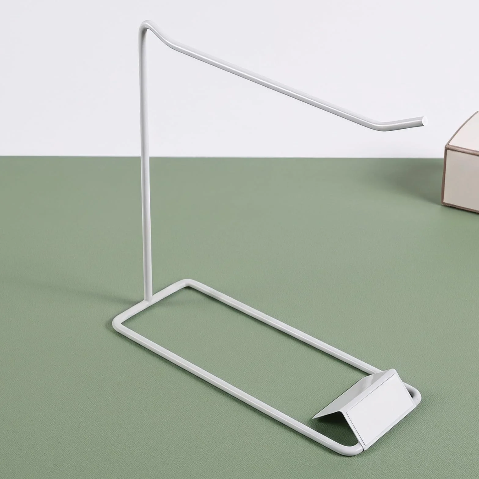 Organizer per gioielli in metallo bianco: espositori per unghie, porta campioni smalto gel