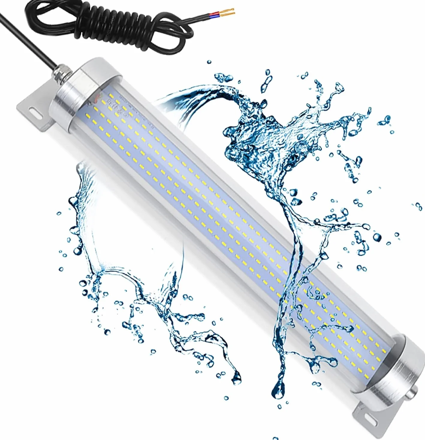Lampada da lavoro a LED per macchina, tubo 10W~28W, 24V~110~220V IP66 Luce impermeabile per macchine utensili CNC, utilizzata appositamente per l'illuminazione di garage per officine industr