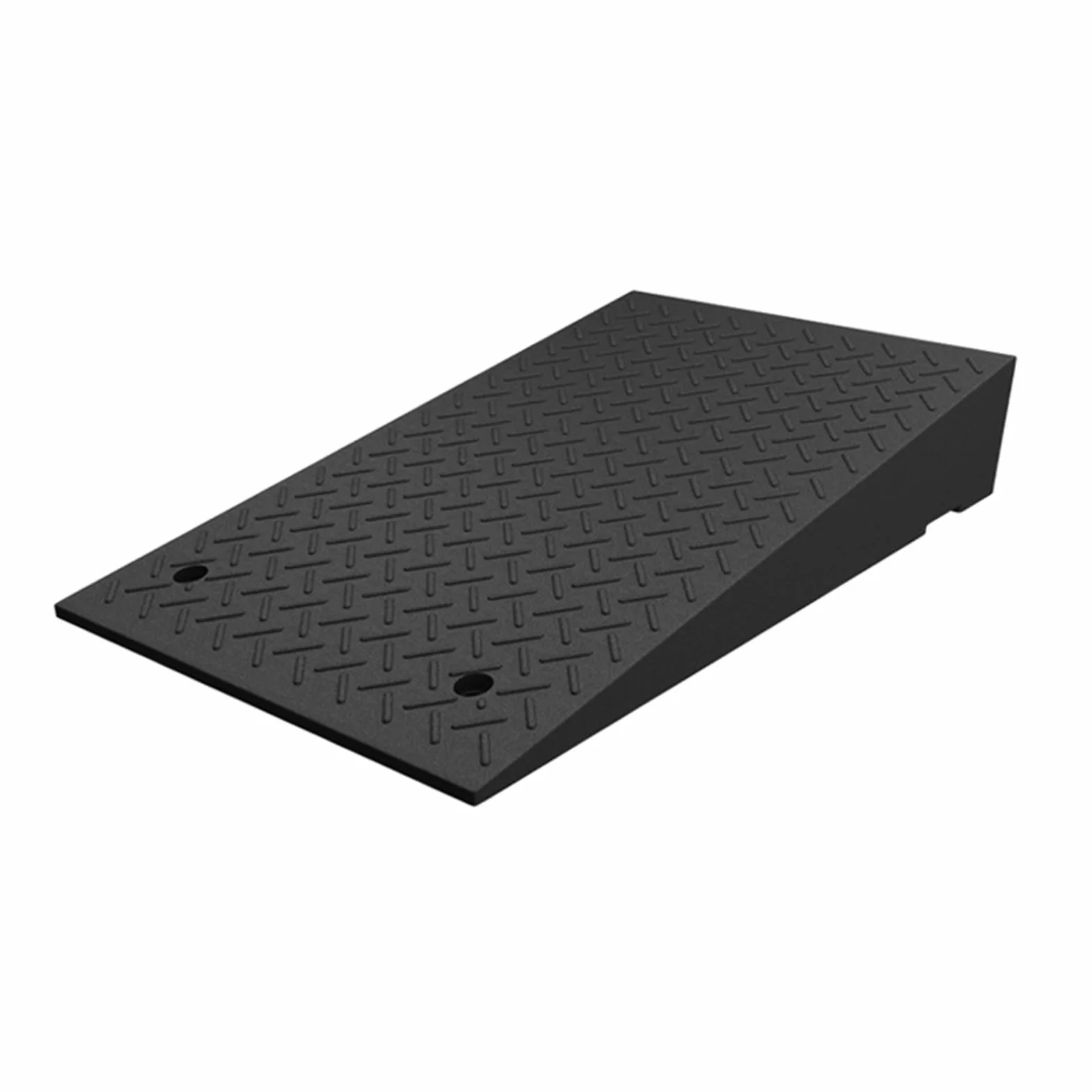 Rampa portatile in gomma per cordoli, Rubber Car Curb Ramp, Heavy Duty Shed Ramp, Slope Ramp for Threshold, Driveway, Sidewalk, Wheelchairs, Motorcycle, Scooter, Pets(Height 10cm (3.9inch))