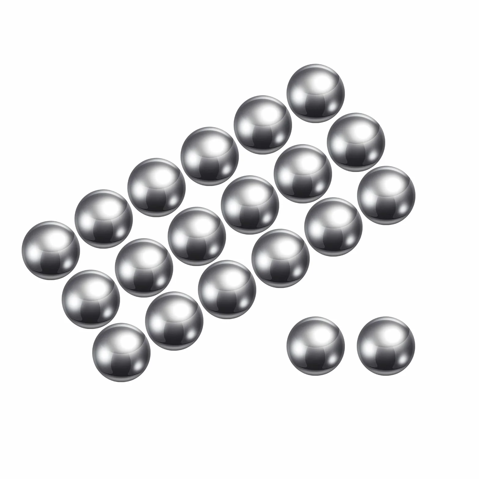 Sfere Cuscinetti in Acciaio Carbonio 16mm Precisione Lucidate a Specchio 50pz