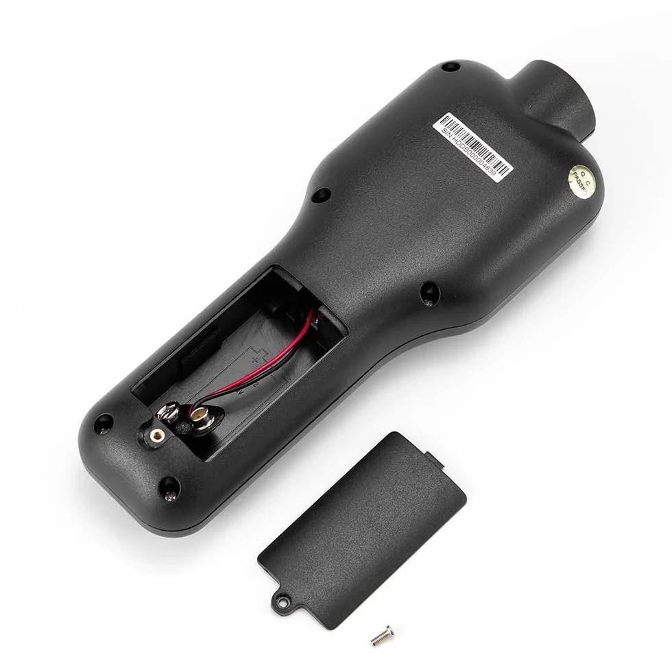 Mengshen TH522 Tachimetro Digitale, 2 in 1 Tester di rotazione del misuratore di velocità senza contatto e contatto