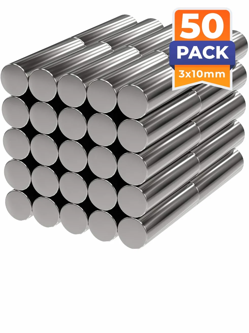 Magneti al neodimio rettangolari 30 x 30 x 15 mm forza adesiva 5 kg per lavagna magnetica
