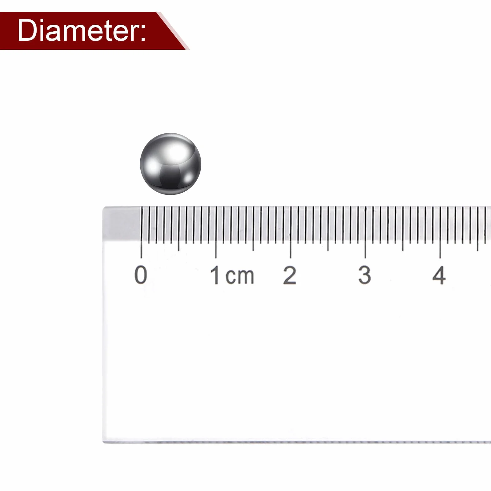 QUARKZMAN 80pz Sfere Precisione 8mm Diametro 316L Acciaio Inossidabile Cuscinetti a Sfera