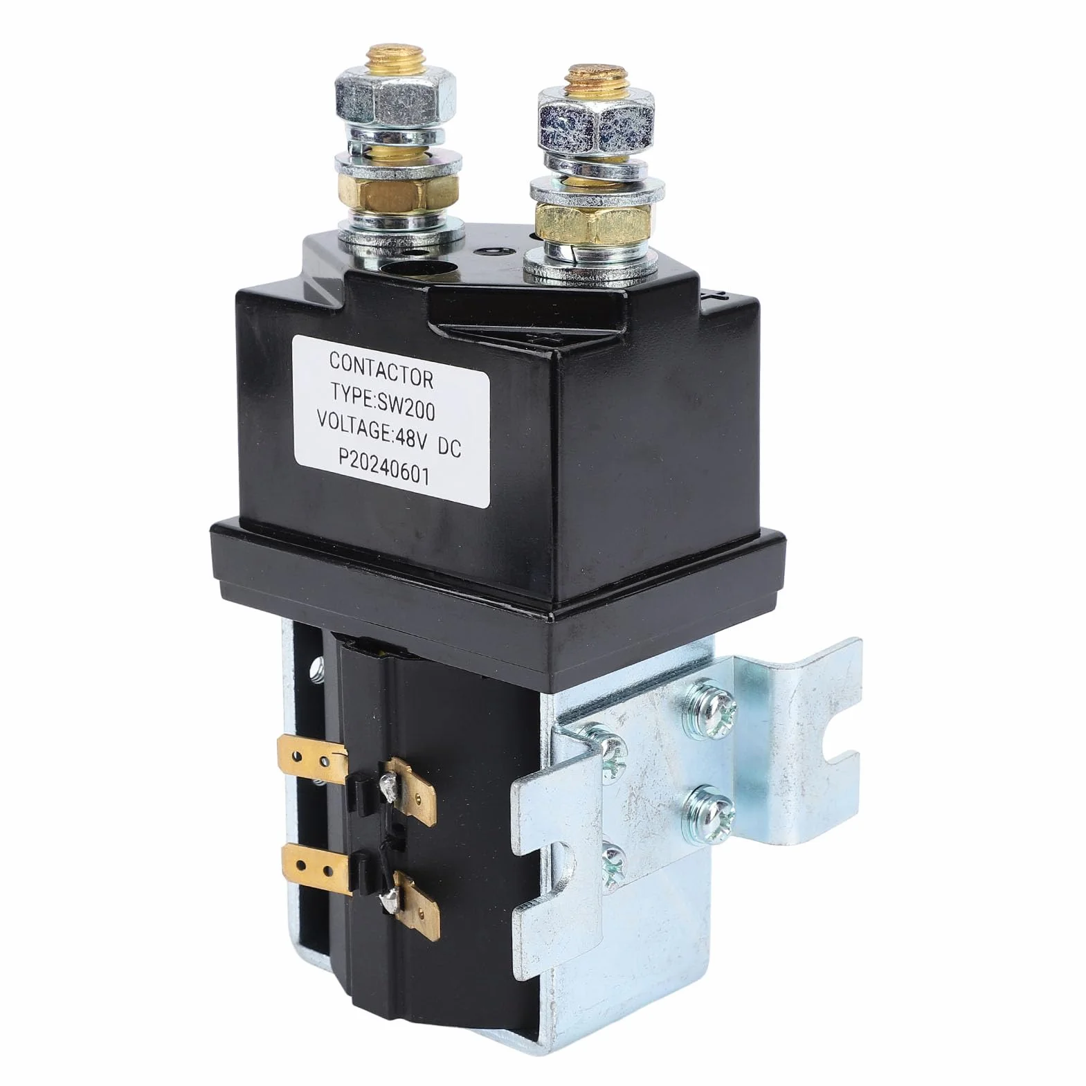 DC 48V 400A SW200 Inversione Contattore Solenoide Rely Relay Electric Truccino Truccino Batteria Metal