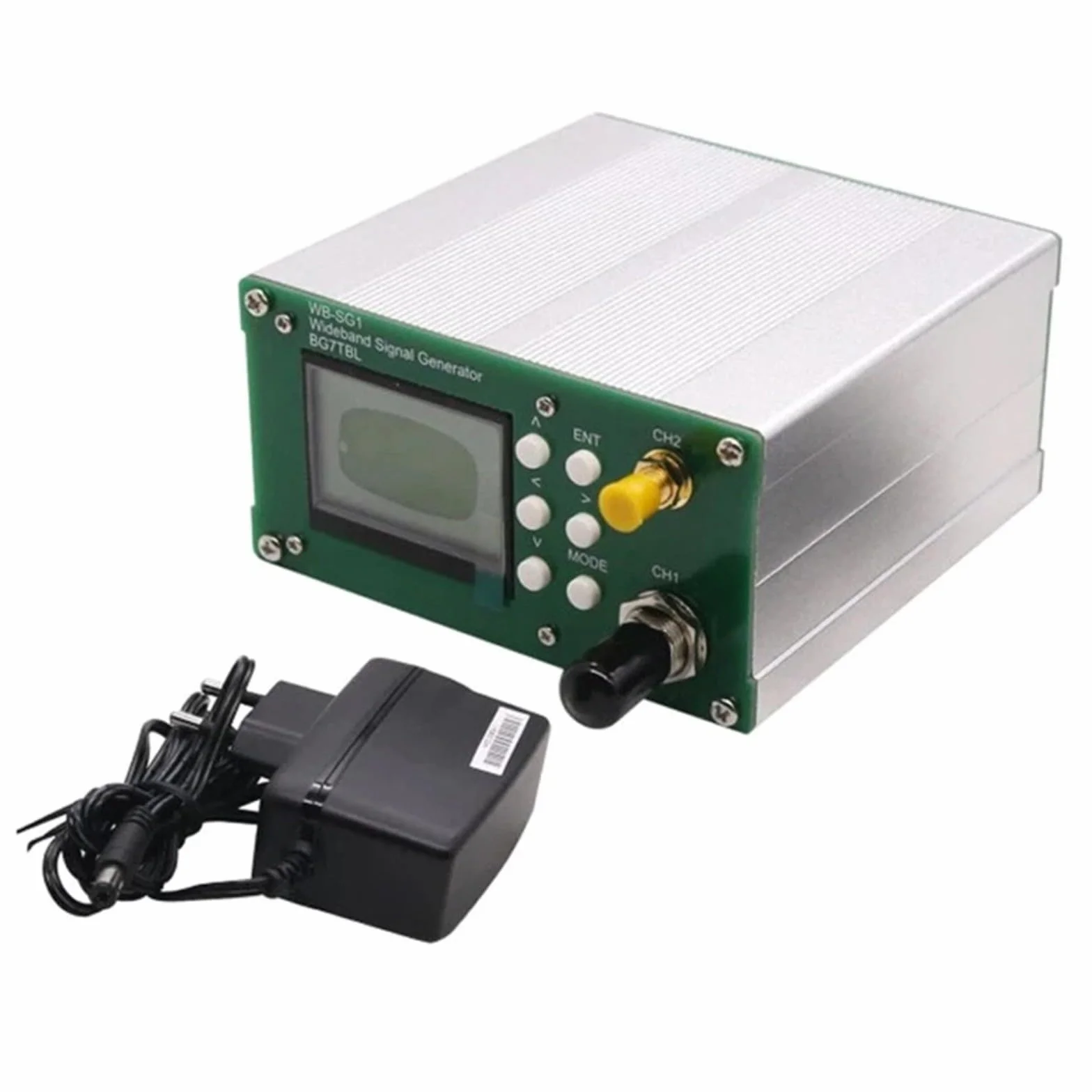 WB-SG1 Generatore di segnale RF a banda larga 1Hz-15GHz con OCXO, tecnologia DDS, LCD da 3,5 pollici, AM/FM/PM, alloggiamento in metallo per laboratorio e ricerca (1Hz-8G)