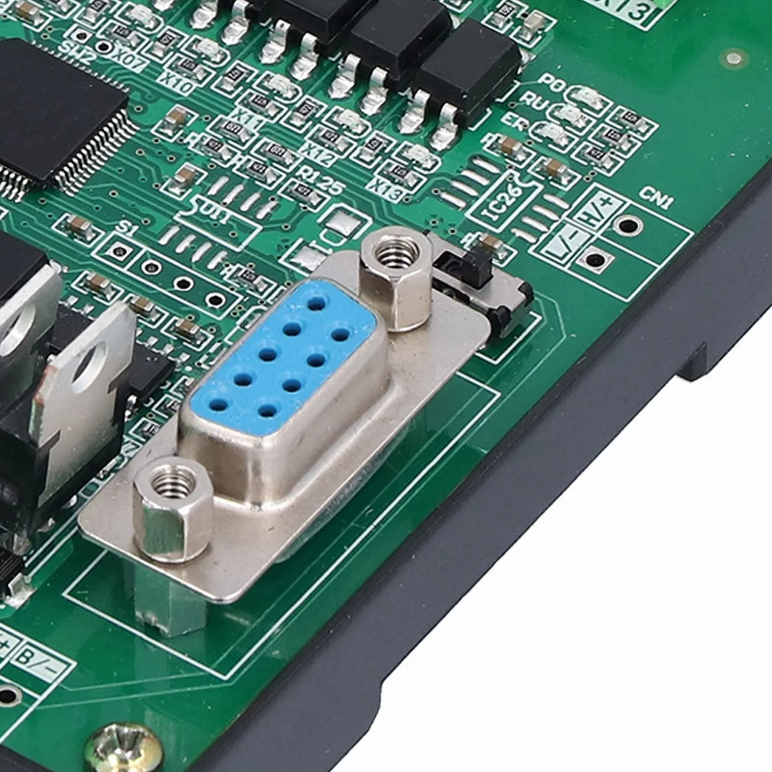 PLC Scheda di Controllo Industriale DC 24V Controller Logico Programmabile Relè 12 Ingresso 8 Uscita 2N20MT per il Controllo di Automazione Industriale(with Base)