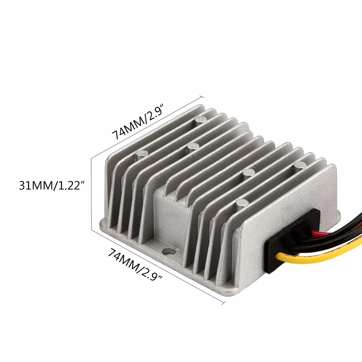 HOMELYLIFE Riduttore di tensione DC Buck Boost 9V-40V a 24V 6A Modulo impermeabile