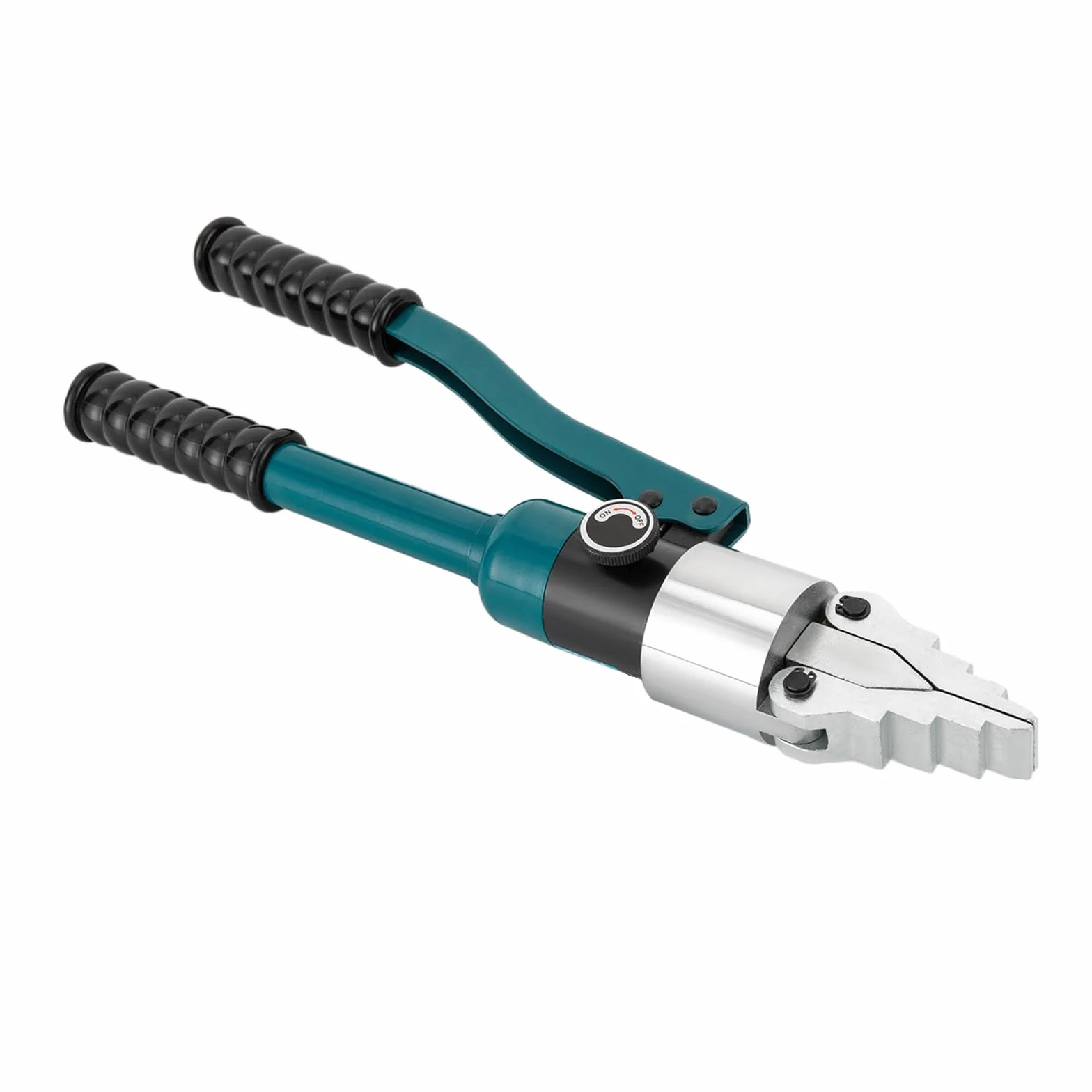 Spargitore idraulico della flangia in acciaio legato con valvola di depressurizzazione rotante, 8T idraulico flangia separatore idraulico, Strumento di diffusione idraulica manuale portatile (blu)