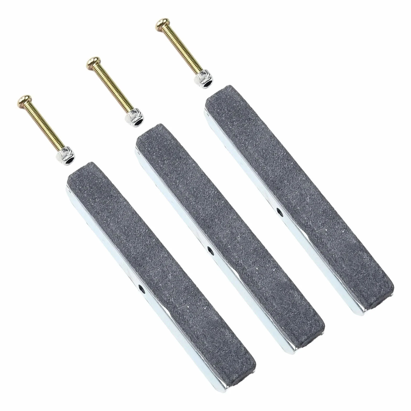 Pietre di ricambio per cilindro del motore, strumento regolabile per smerigliatrice a pistoni del freno, parti di ricambio per smerigliatrice a tre ganasce (7,6 cm)