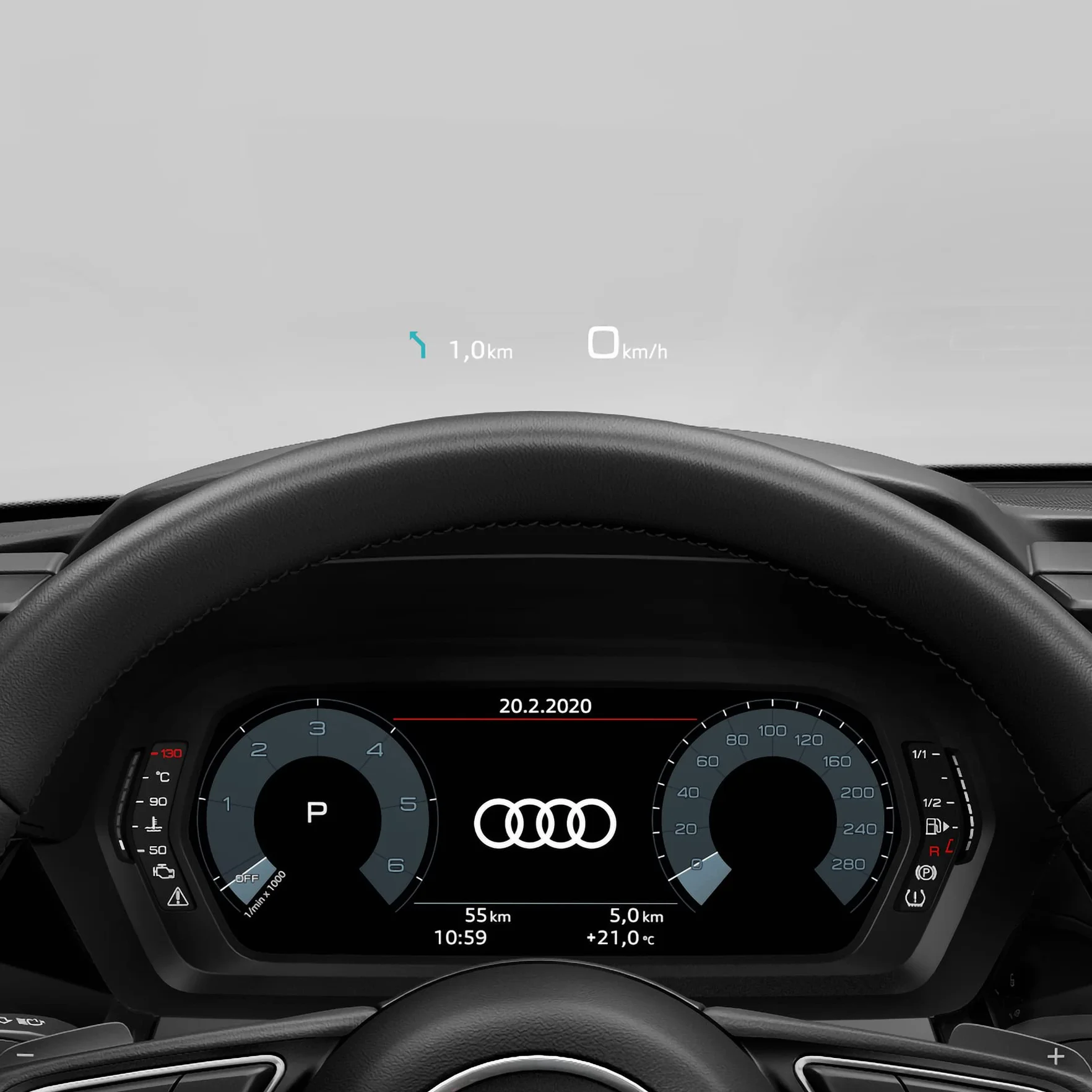 Audi 8Y1051604 Head-Up Display HUD - Kit di retrofit solo per codice PR KS4